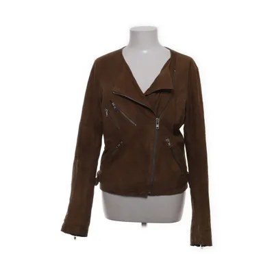 Bikerjacka (Brun) från Selected Femme Jeans Polyester, Viskos