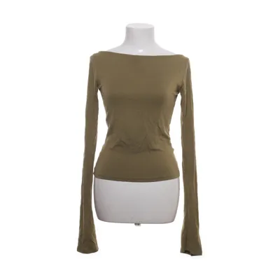 Langærmet t-shirt (Grøn) fra A-DSGN Elastan, Modal, Tencel
