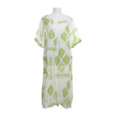 Dress (White, Green) from New Collection