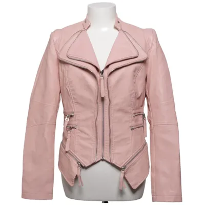 Biker jacket (Pink) from Noémi Kent Polyester, Polyurethane