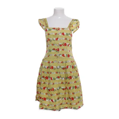 Klänning (Gul, Röd, Vit) från Fair Wear Bomull