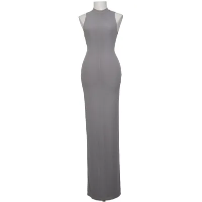 Maxi dress (Gray) from Naked Wardrobe