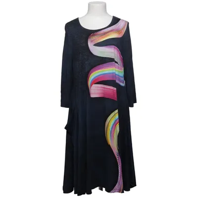 Jurk (Zwart, Meerkleurig) van Ralston Elastaan, Viscose