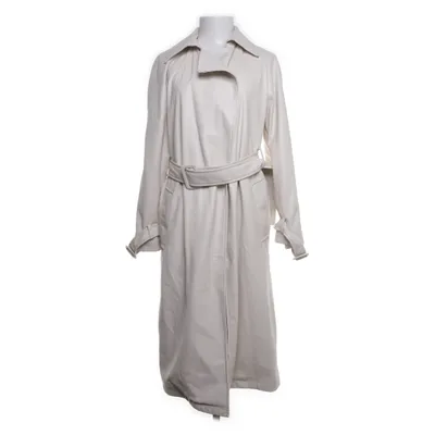 Trenchcoat (Hvid) fra Stradivarius Polyester, Linned