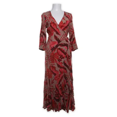 Wikkeljurk (Rood, Beige, Meerkleurig) van Johanna Ortiz x H&M Viscose