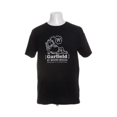 T-shirt (Zwart) van Wood Wood Katoen