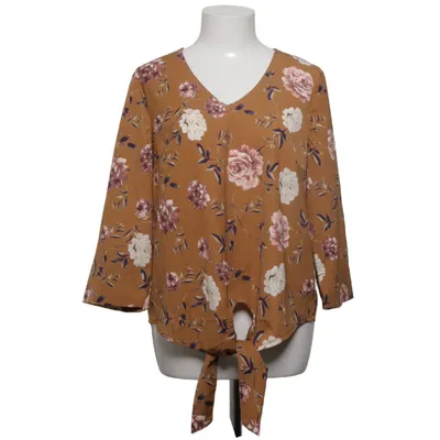 Blouse (Bruin, Meerkleurig) van Happy Holly Polyester