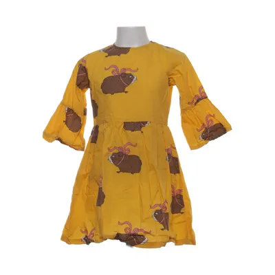 Klänning (Gul, Brun, Rosa) från Mini Rodini Bomull