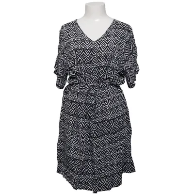Jurk (Zwart, Wit) van Pola Viscose