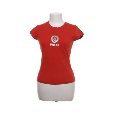 T-shirt (Röd) från Mantis Bomull, Elastan
