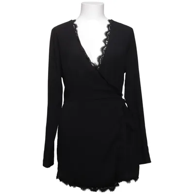 Jumpsuit (Black) from Forever 21 Contemporary Elastane, Polyester