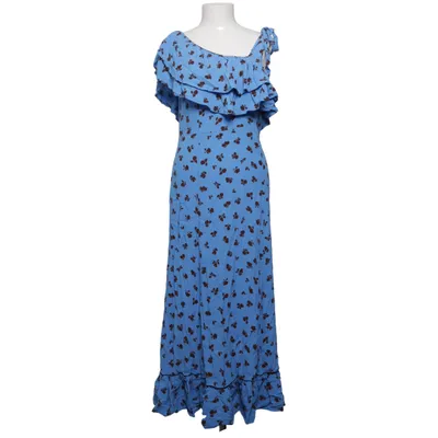 Robe longue (Bleu, Marron) de Ganni