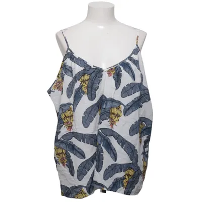 Tank­top (Weiß, Blau, Gelb) von Desmond & Dempsey x H&M Baumwolle