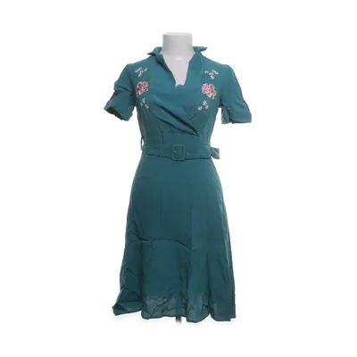 Jurk (Turquoise, Meerkleurig) van King Louie Viscose