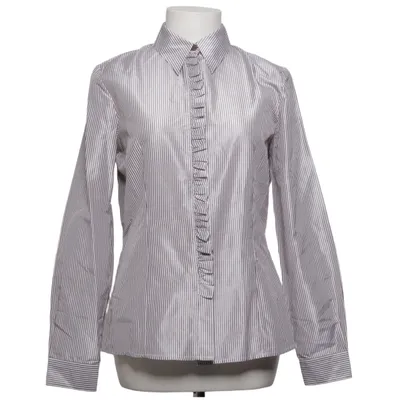 Chemise (Marron, Blanc) de Jarvi Muoti Coton, Soie