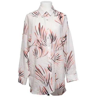 Blouse (White, Brown) from adL