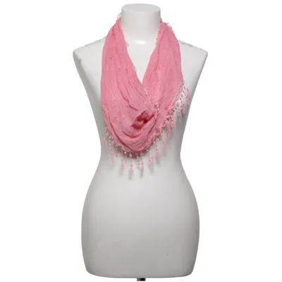 Halsdoek (Roze) van Rose Bud Katoen, Polyester