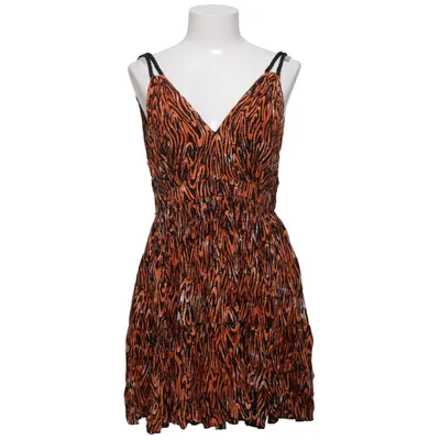 Robe (Orange, Noir) de Kaido Viscose