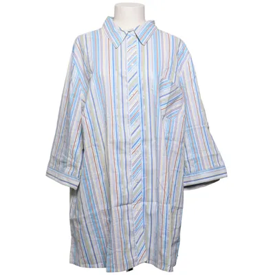 Blouse (Bleu, Multicolore) de Meine GröBe Coton, Élasthane, Polyester