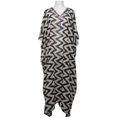 Caftan (Noir, Beige) de Kushi