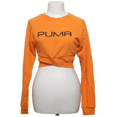 Sweatshirt (Oranje) van Puma Katoen, Elastaan, Polyester