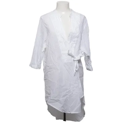 Wrap blouse (White) from ZJ Denim Identity Cotton