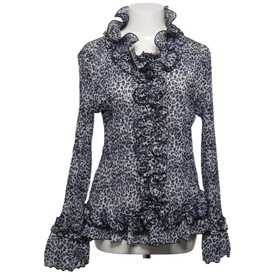 Bluse (Blå, Hvid, Sort) fra Shengdi Fashion Polyester