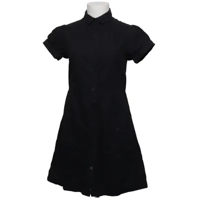 Robe chemise (Noir) de Dunderdon Coton