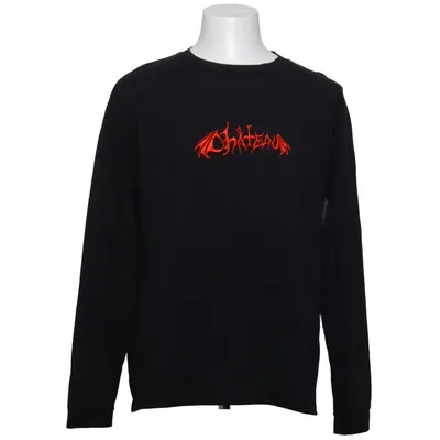Langærmet t-shirt (Sort) fra Chateau Bomuld