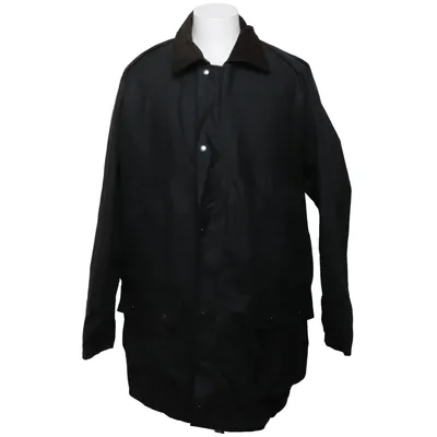 Oilskinsjakke (Grøn) fra Walker and Hawkes Bomuld, Polyester