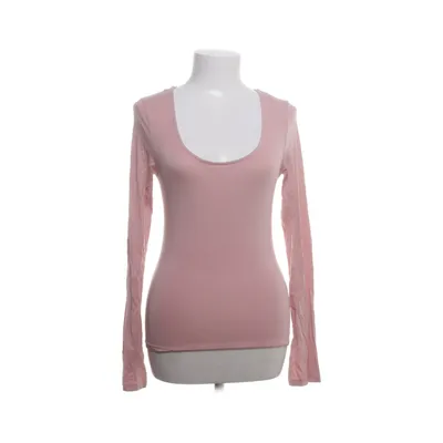 Langærmet t-shirt (Pink) fra Gina Tricot Elastan, Viscose