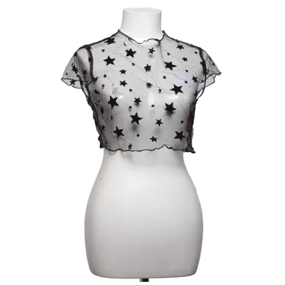 Crop top (Svart) från Shein Polyamid