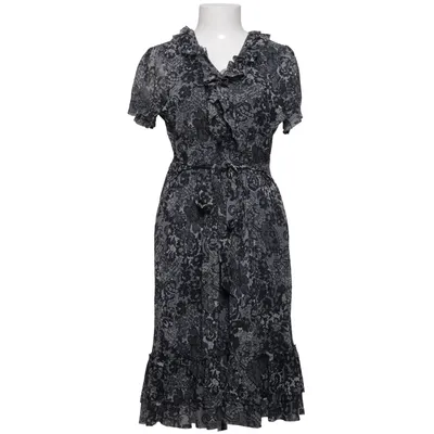Dress (Black, Gray) from Lindex Polyamide, Polyester