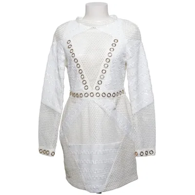 Klänning (Vit) från Boohoo Premium Polyester