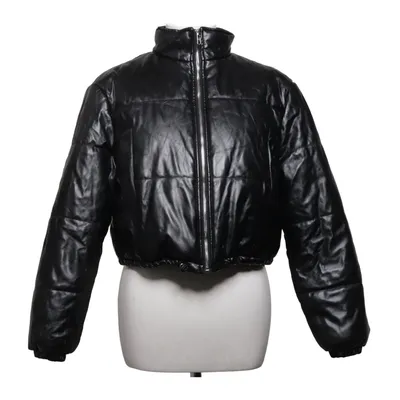 Vinterjacka (Svart) från Shein Bomull, Polyuretan