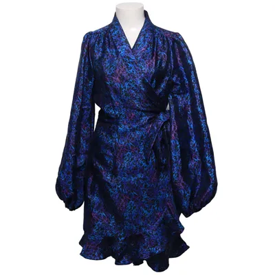 Robe portefeuille (Bleu, Violet, Noir) de Cras Polyester recyclé