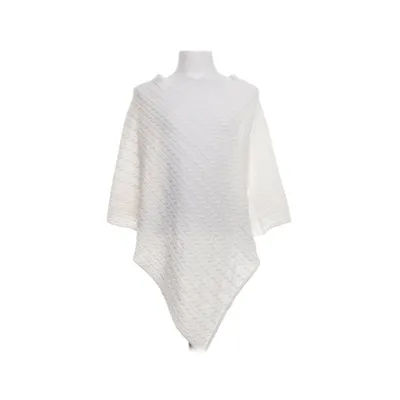 Poncho (White) from Hampton Republic Cotton, Nylon, Viscose
