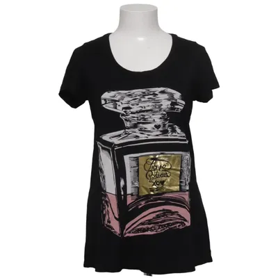 T-shirt (Schwarz) von Lauren Moshi Baumwolle, Tencel
