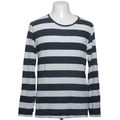 Long sleeve T-shirt (Blue, White) from Jeans & Clothes Cotton