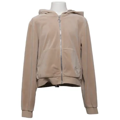 Hoodie (Beige) from Lindex Kids Elastane, Polyester