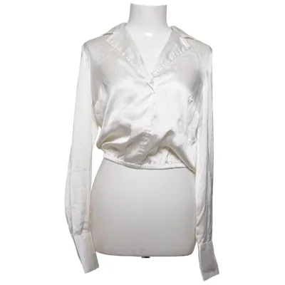 Blouse (Wit) van Misslisibell x NA-KD Polyester