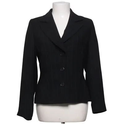 Blazer (Black) from Barbara Schwarzer Acetate, Polyester, Viscose