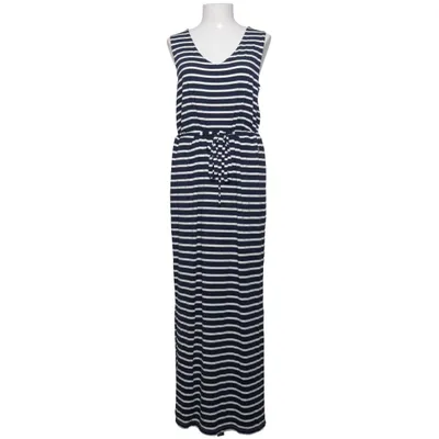 Maxi dress (Blue, White) from Bondelid Elastane, Viscose