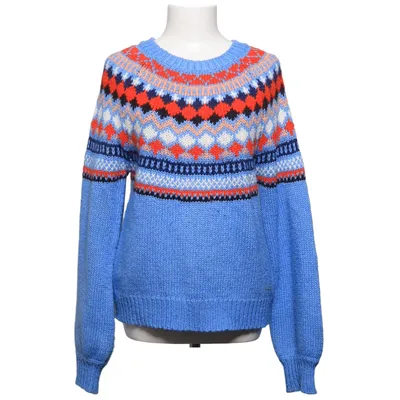Sweater (Blå, Flerfarvet) fra Holly & Whyte by Lindex Akryl, Alpacauld, Bomuld