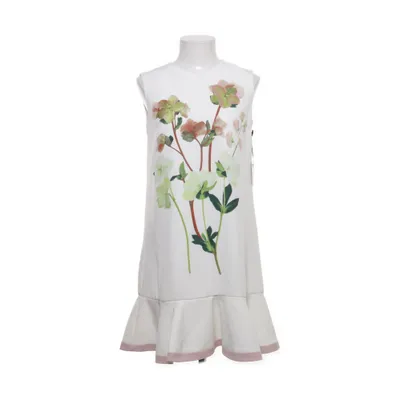 Jurk (Wit, Roze, Groen) van Victoria Beckham for Target Elastaan, Polyester