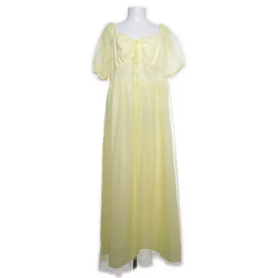 Maxi dress (Yellow) from SBetro Elastane, Polyester