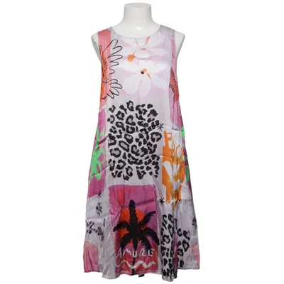 Robe (Blanc, Multicolore) de Grace Élasthane, Viscose