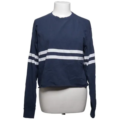 Langarmshirt (Blau, Weiß) von Brandy Melville Baumwolle, Elasthan