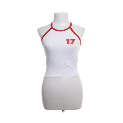 Crop top (Wit, Rood) van FB Sister
