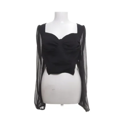 Crop top (Svart) från Shein Curve Polyester